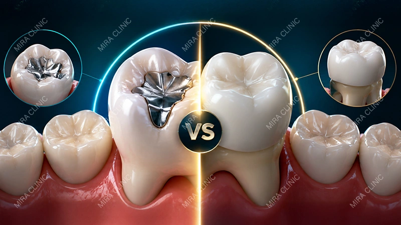 Large Filling vs Crown